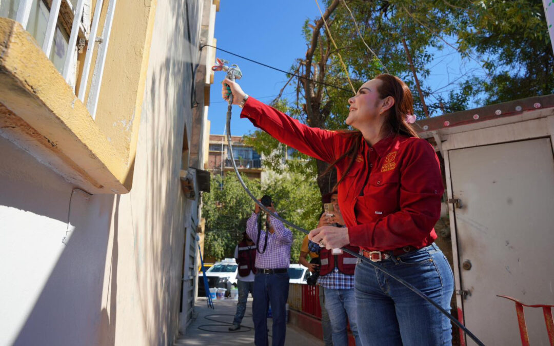 Lanza Carmen Lilia Canturosas programa “Pinta tu Fachada