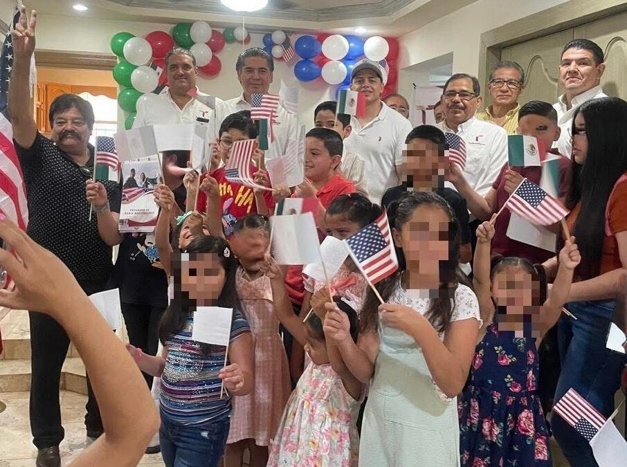 Entrega Instituto Tamaulipeco para los Migrantes 150 actas de doble nacionalidad a niñas, niños y adolescentes en Nuevo Laredo