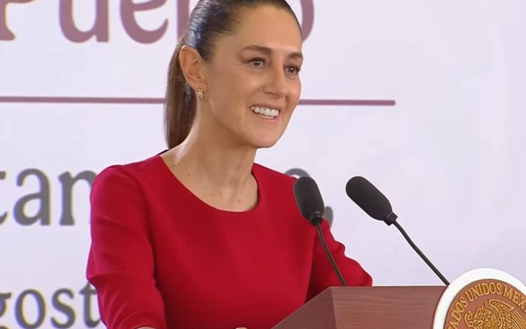 Reitera Sheinbaum que en México manda el pueblo