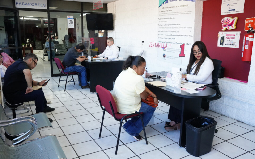 Oficina de Pasaportes en Nuevo Laredo atiende a más de 300 personas diariamente