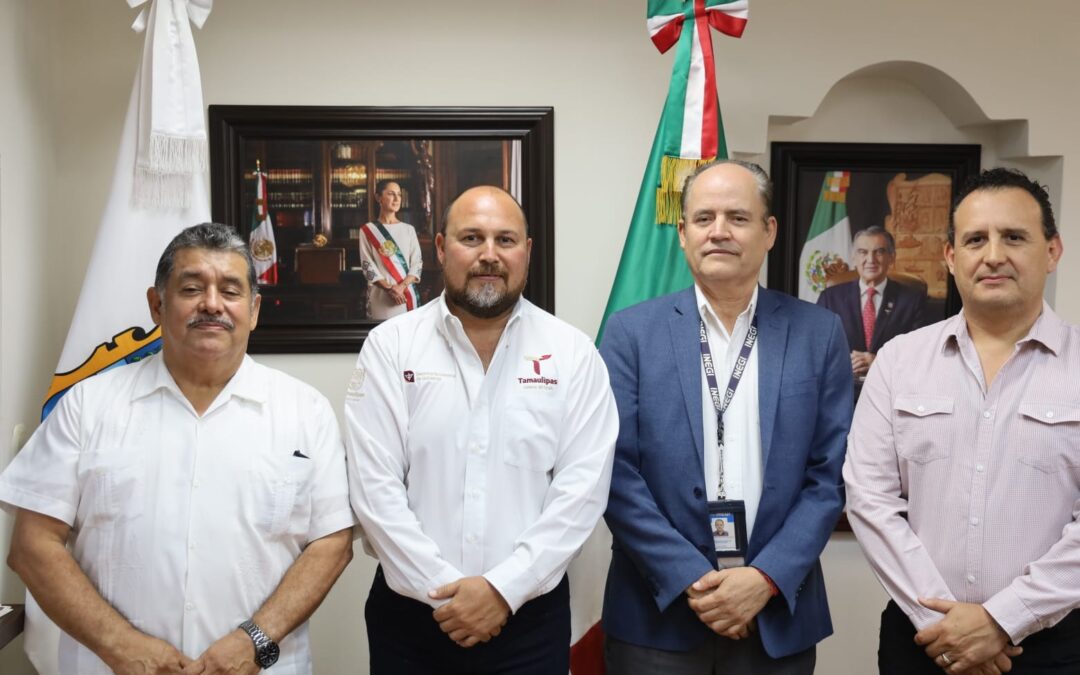 Instalan el Comité Estatal de Información Estadística y Geográfica de Tamaulipas