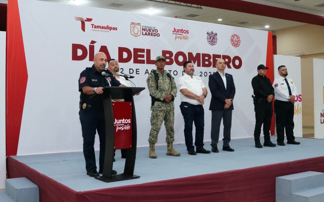 Reconoce Gobierno Municipal la valentía de los bomberos en su día