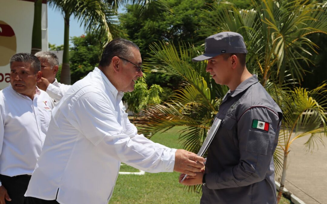 Reconoce SSPT a egresados de Policía Penitenciaria