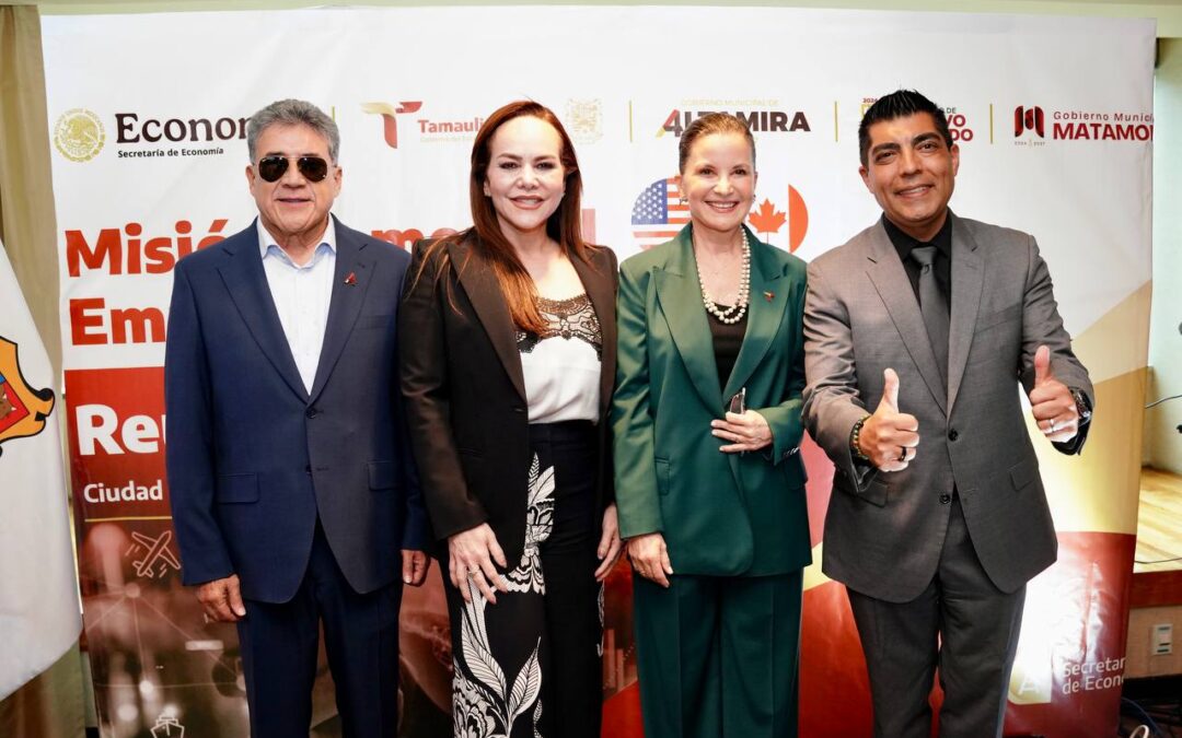 Impulsa Carmen Lilia Canturosas ventajas competitivas de Nuevo Laredo ante empresas de Estados Unidos y Canadá