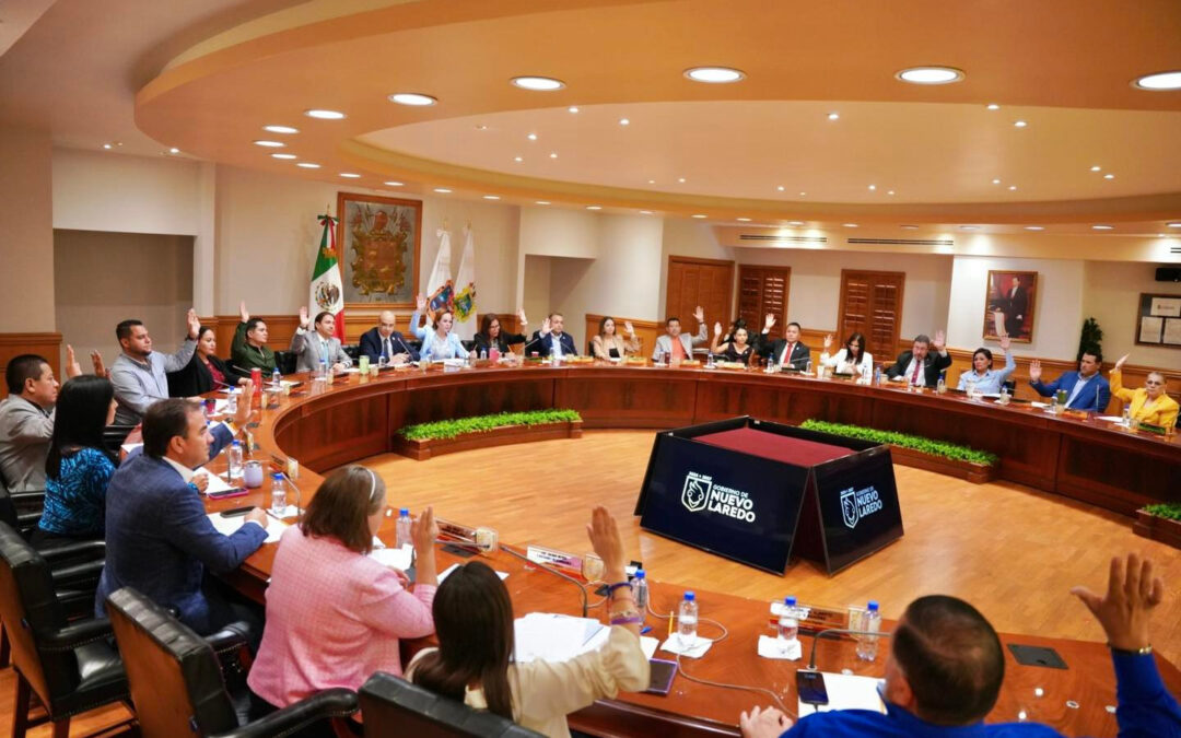 Aprueba Cabildo de Nuevo Laredo pavimentación en colonia Campestre con recursos del Repuve