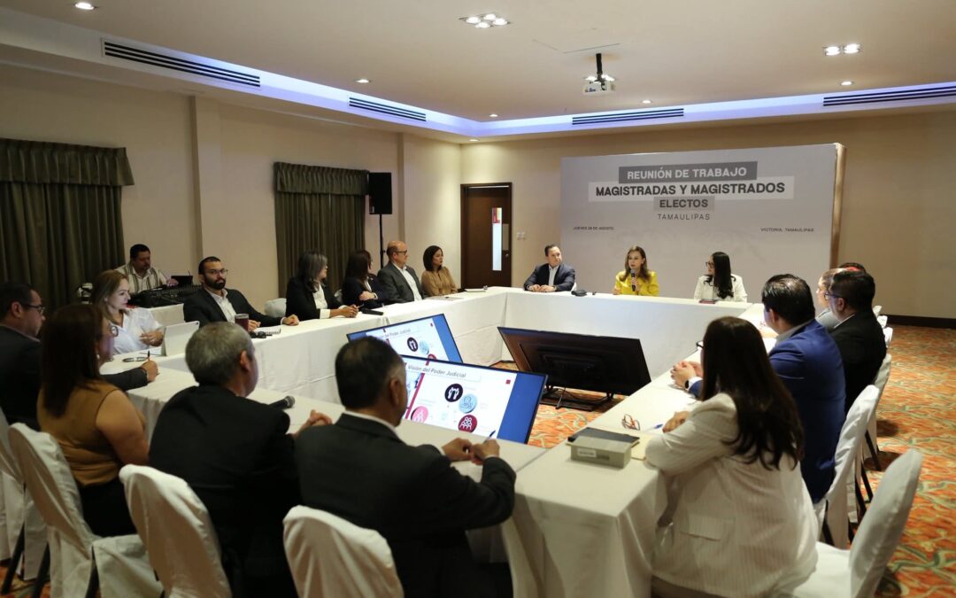 Resalta Tania Gisela Contreras en inicio de transición del Poder Judicial de Tamaulipas