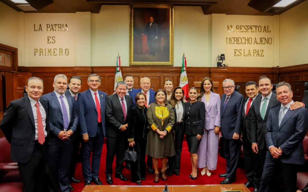 Acompaña Américo Villarreal a Sheinbaum en instalación del Nuevo Poder Judicial