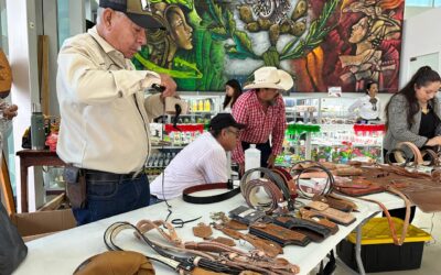 Exhiben artesanos rurales su talento en la Torre Bicentenario