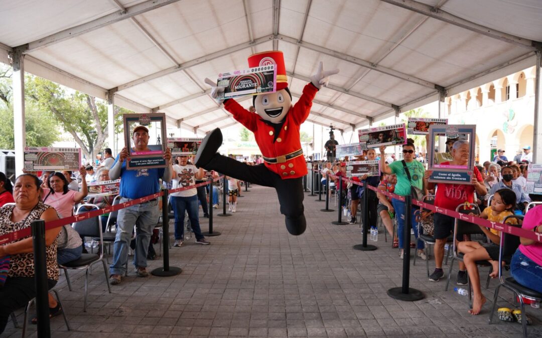 Consolida Nuevo Laredo su papel como puerta de México con sorteo de la Lotería Nacional