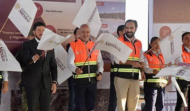 Inicia construcción del Tren del Norte en el tramo Saltillo–Nuevo Laredo