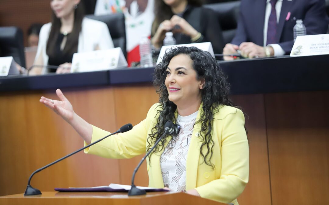 Senado ratificará mandos de jefes superiores de la Guardia Nacional; Olga Sosa, avanzamos en su consolidación