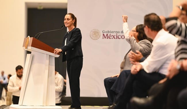 Vislumbra Claudia Sheinbaum tren México–Querétaro con visión hacia Nuevo Laredo