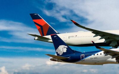 Rompe EU alianza aérea entre Delta y Aeroméxico
