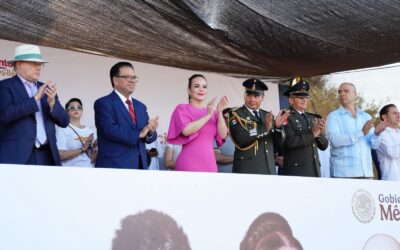 Reafirma Nuevo Laredo orgullo patrio con desfile por el 215 aniversario de la Independencia de México