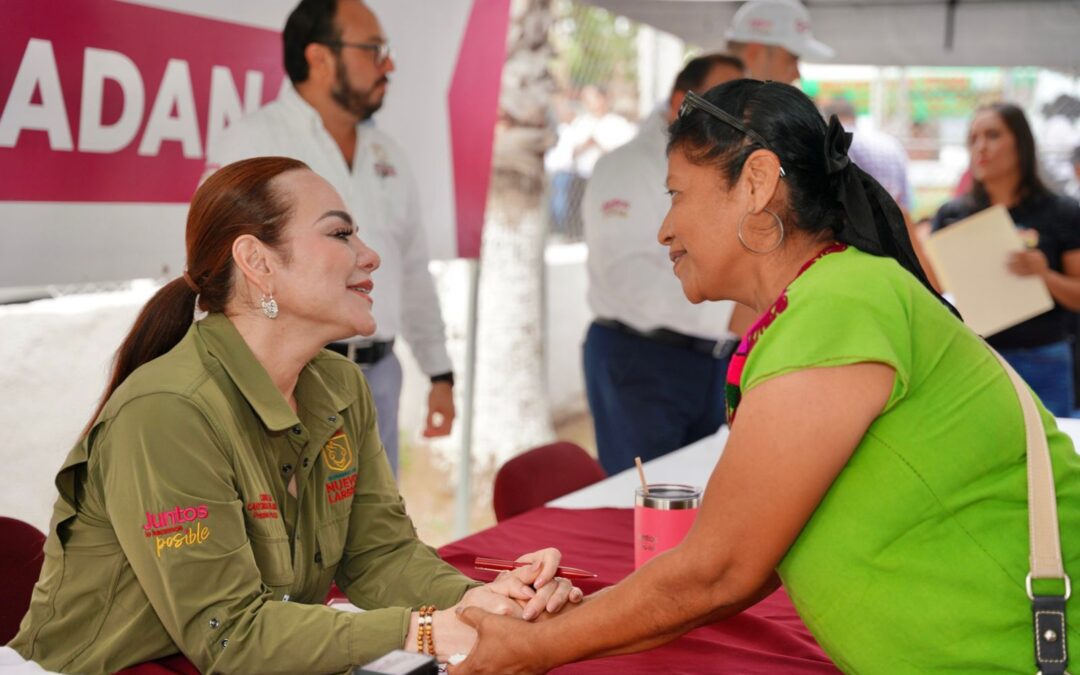 Presidencia Cerquita de Ti llega a la colonia Victoria con soluciones para las familias