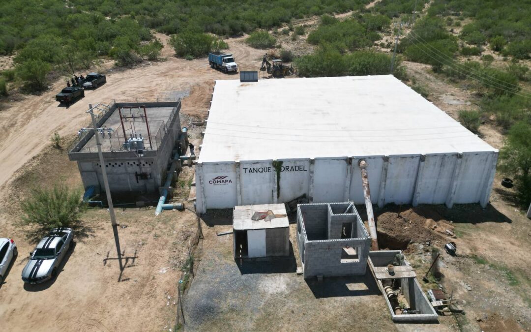 Rehabilita Carmen Lilia Canturosas infraestructura para garantizar abasto de agua
