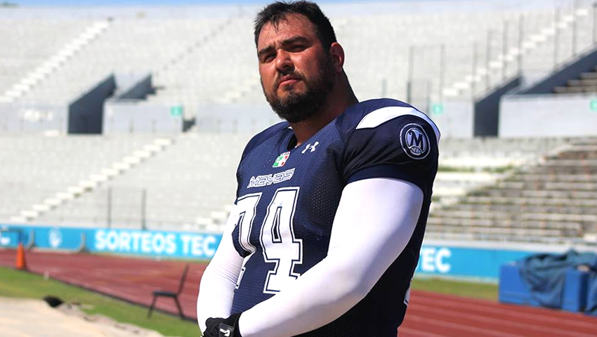 Convocan a clínica con Ramiro Pruneda exjugador de la NFL en Nuevo Laredo