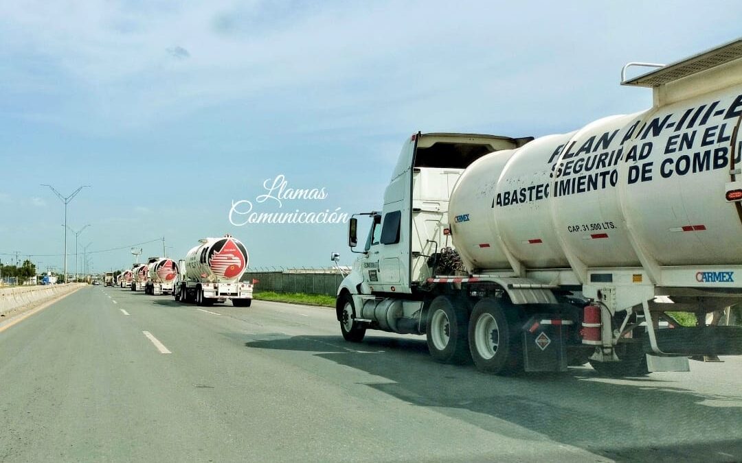 Exigirán código QR y GPS en transportes de combustibles