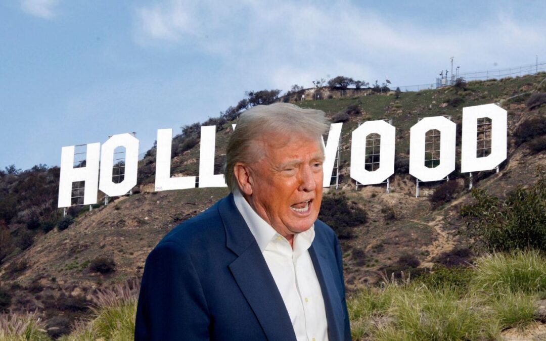 Amenaza Trump con arancel del 100% a películas extranjeras