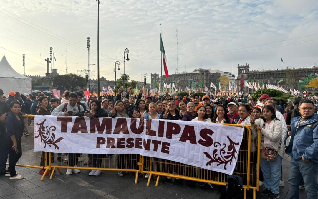 Vamos bien y nos va a ir mejor con el gobierno de la presidenta Claudia Sheinbaum: Américo Villarreal