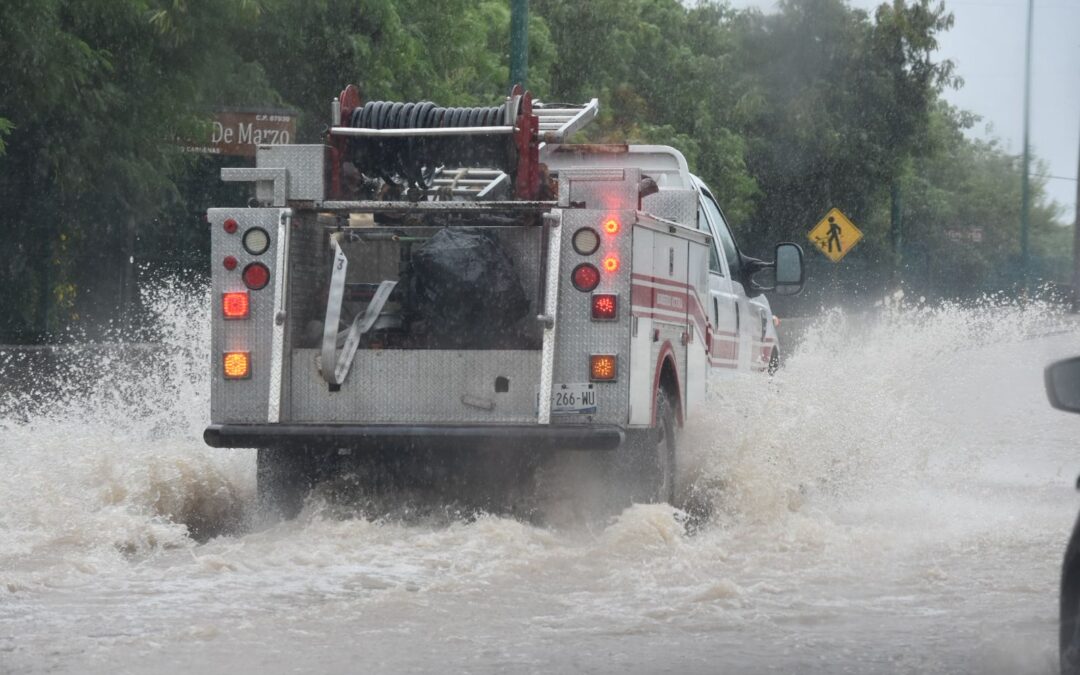 Supervisa Protección Civil afectaciones por lluvias en Ciudad Victoria