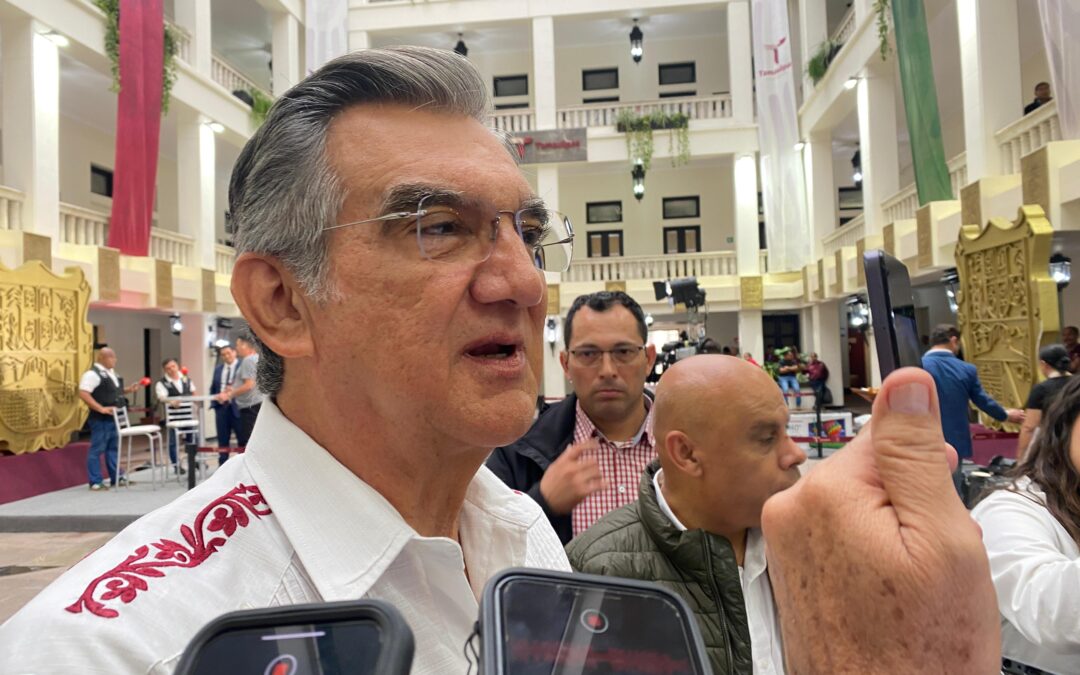 Destaca Américo Villarreal que lluvias son una bendición y la situación es manejable