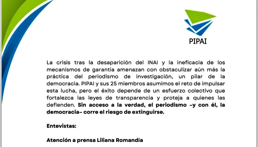 Crean periodistas red independiente para defender el acceso a la información