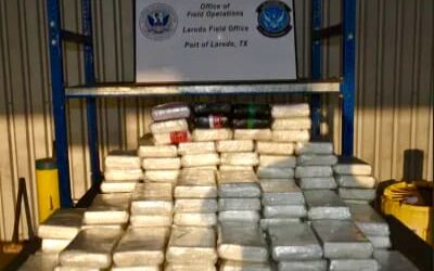 Cae millonario cargamento de cocaína en Puente del Comercio Mundial
