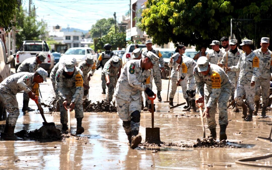 Suman cien mil viviendas afectadas por lluvias en cinco estados