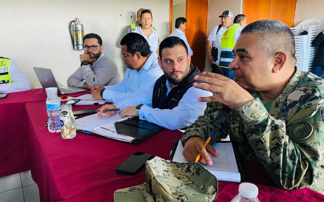 Refuerzan autoridades de Tamaulipas coordinación preventiva ante incremento en niveles de río Pánuco