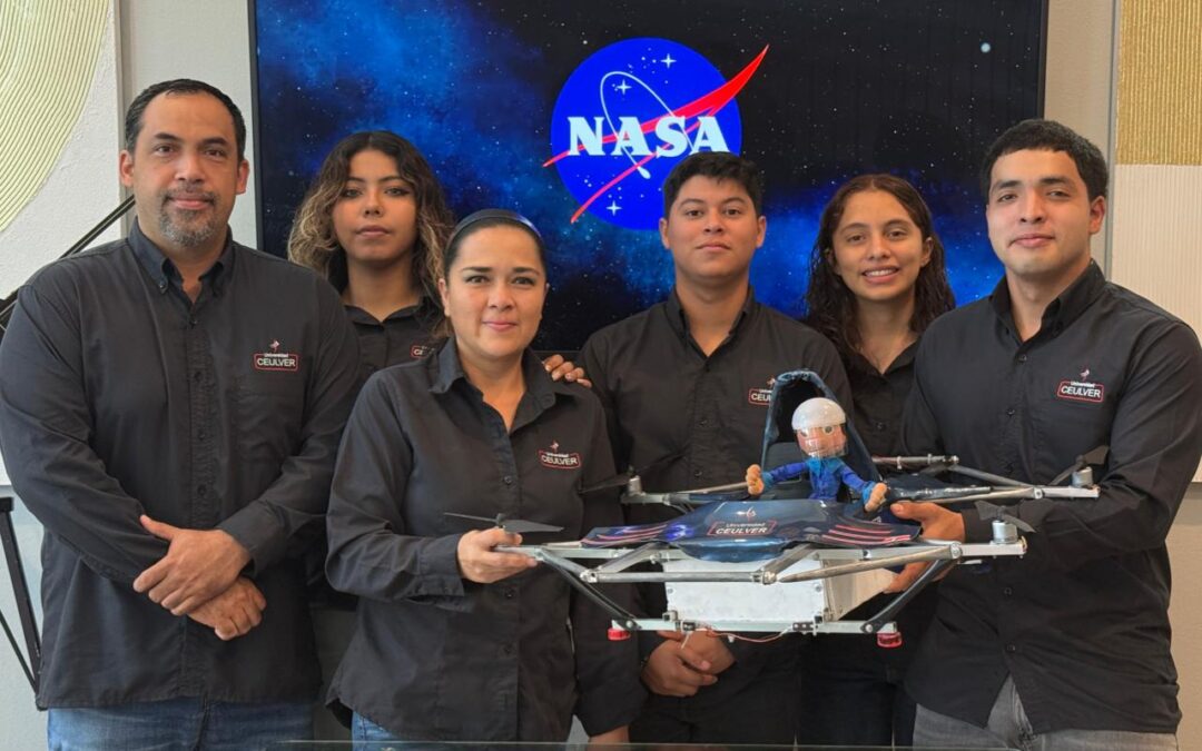 Presentan jóvenes veracruzanos proyecto de auto volador ante la NASA