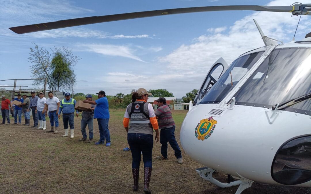 Todas las comunidades afectadas ya reciben apoyo alimentario y médico