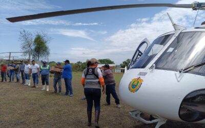 Todas las comunidades afectadas ya reciben apoyo alimentario y médico