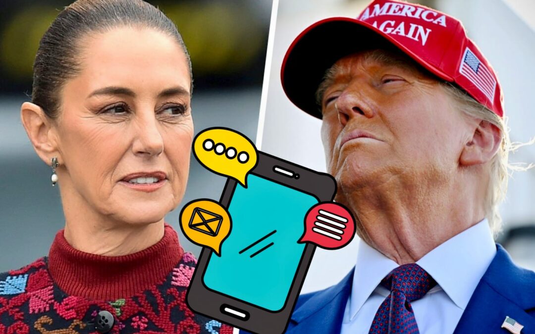 Hablan Sheinbaum y Trump sobre avances comerciales