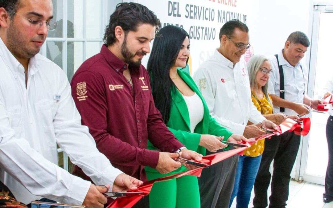 Inauguran Oficina de Enlace del SNE en Gustavo Díaz Ordaz