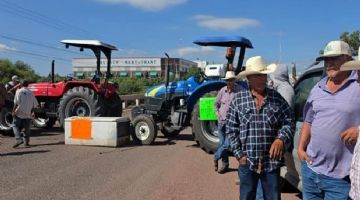 Persiste bloqueo de carreteras por protesta agricola