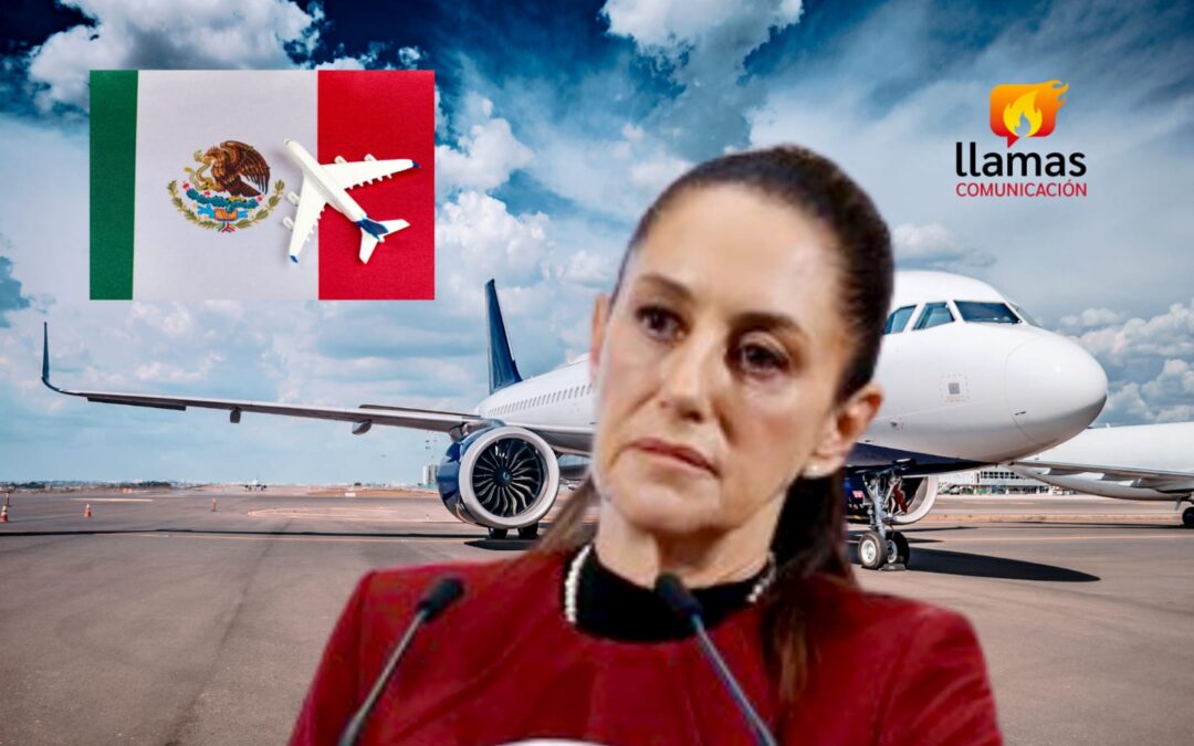Reclama Sheinbaum respeto ante cancelación de vuelos