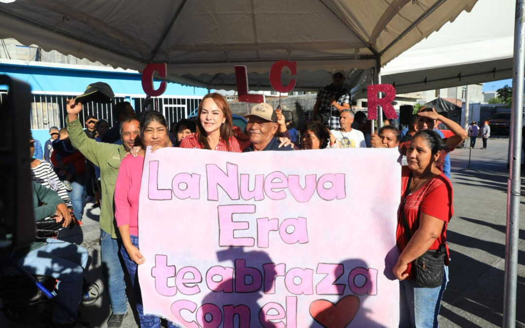 Rescata Carmen Lilia Canturosas espacios públicos y fortalece unión vecinal