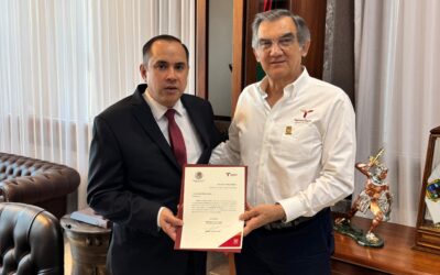 Designa gobernador Américo Villarreal Anaya a nuevo secretario de Finanzas