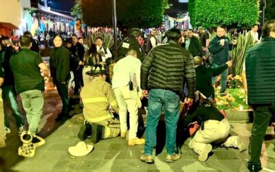 Apaga crimen las velas: asesinan a alcalde de Uruapan ante su pueblo