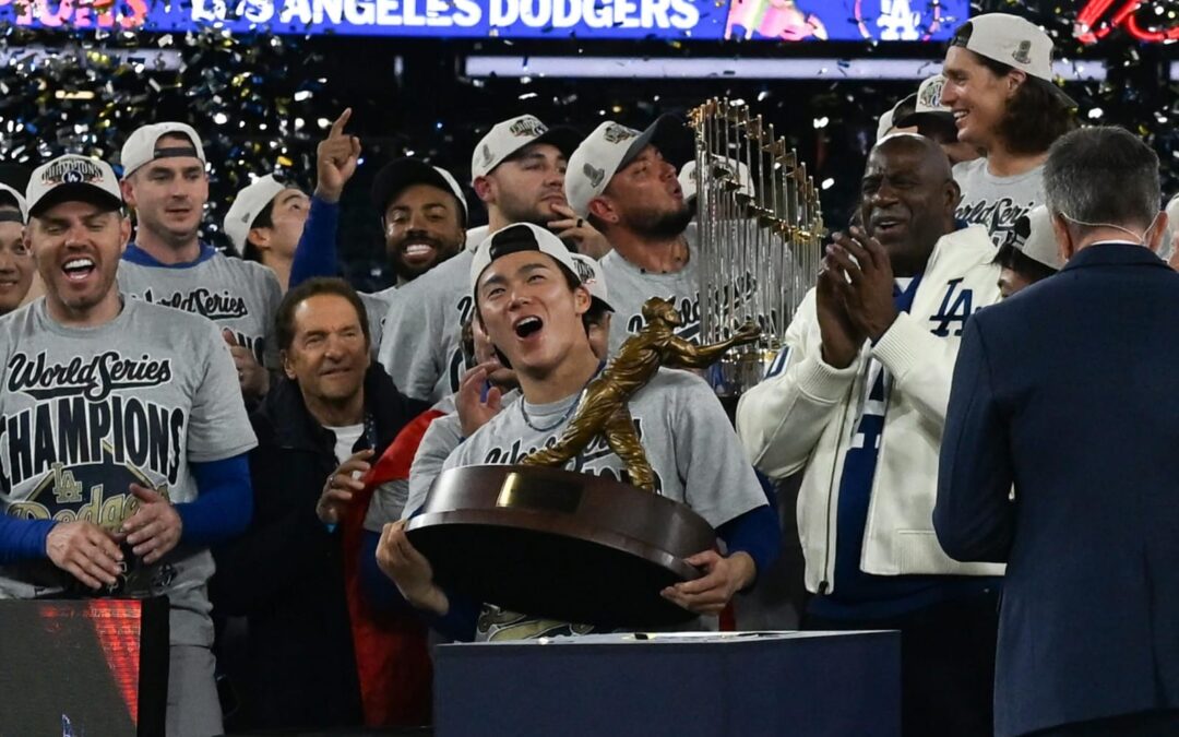 Firman Dodgers una dinastía: bicampeones con sello japonés