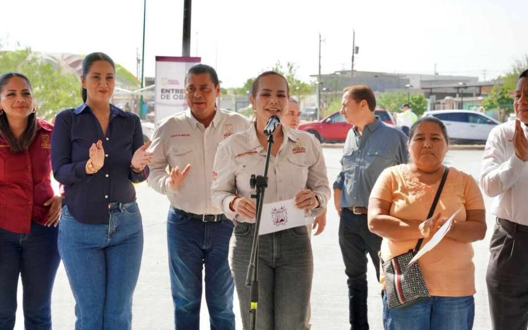 Impulsa Carmen Lilia Canturosas desarrollo urbano en Los Arcos y Constitucional