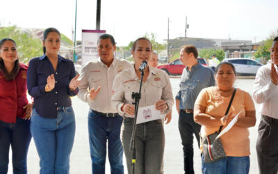 Impulsa Carmen Lilia Canturosas desarrollo urbano en Los Arcos y Constitucional