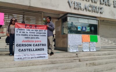 Exigen justicia en Veracruz: familias reclaman a la FGE por asesinato de jóvenes a manos de policías