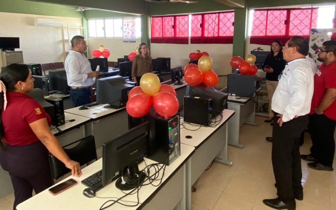 Inaugura ITEA plaza comunitaria en Nuevo Laredo