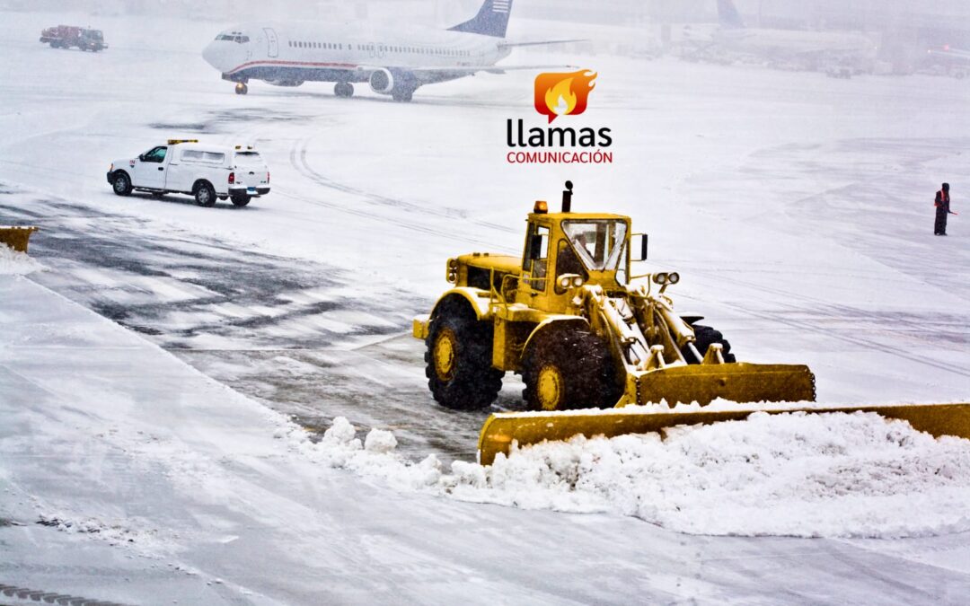 Agravan Nevadas en Chicago caos aéreo en Estados Unidos