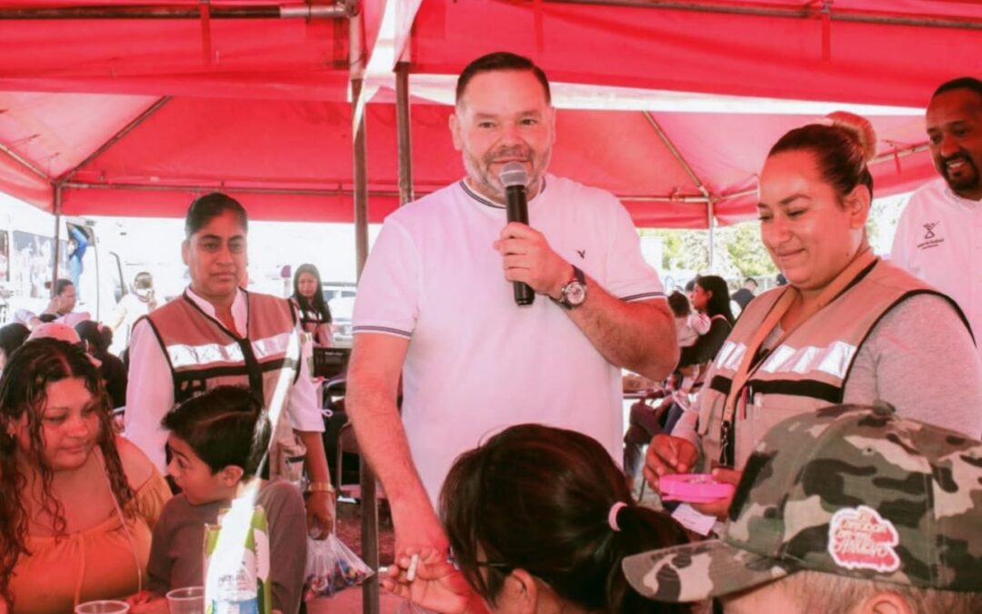 Impulsa Gamaliel «Gama» Infante quinta Jornada de Apoyo Ciudadano en Los Fresnos