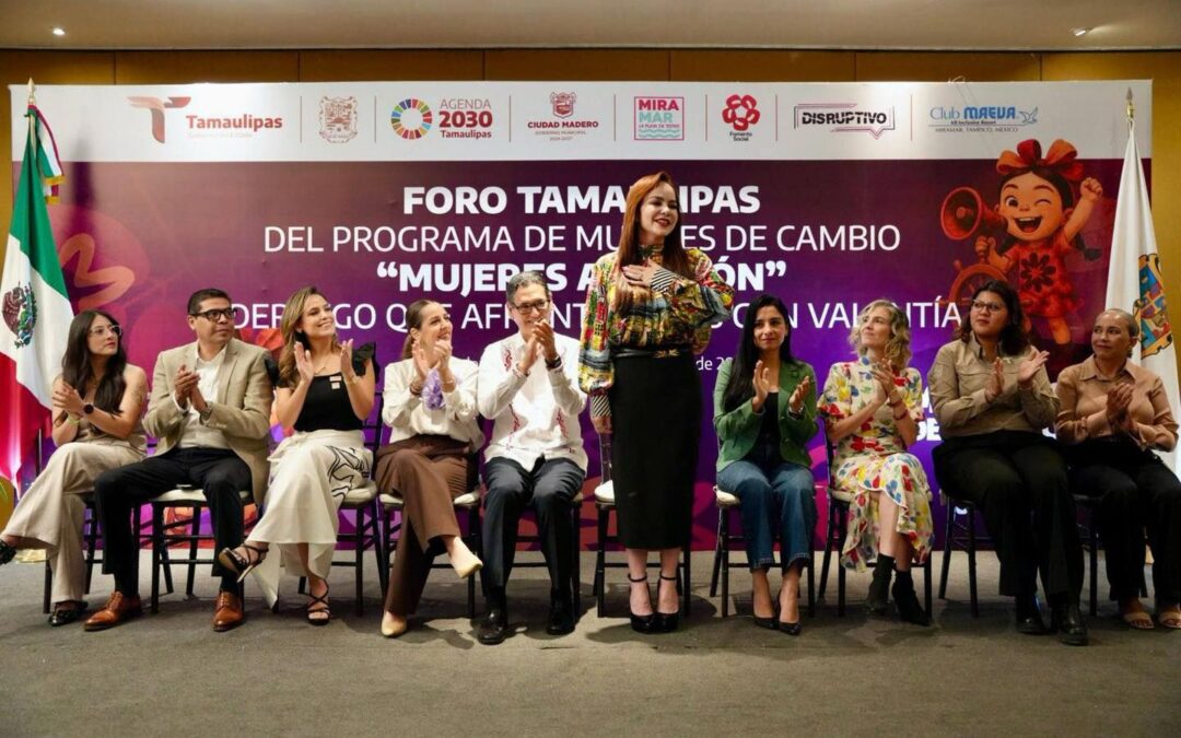 Encabeza alcaldesa Carmen Lilia Canturosas representación de Nuevo Laredo en el 3er Foro Mujeres de Cambio