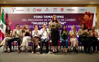Encabeza alcaldesa Carmen Lilia Canturosas representación de Nuevo Laredo en el 3er Foro Mujeres de Cambio