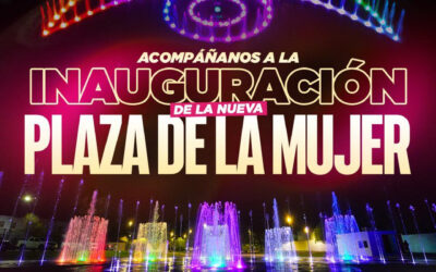 invita gobierno municipal a la gran inauguración de la plaza de la mujer